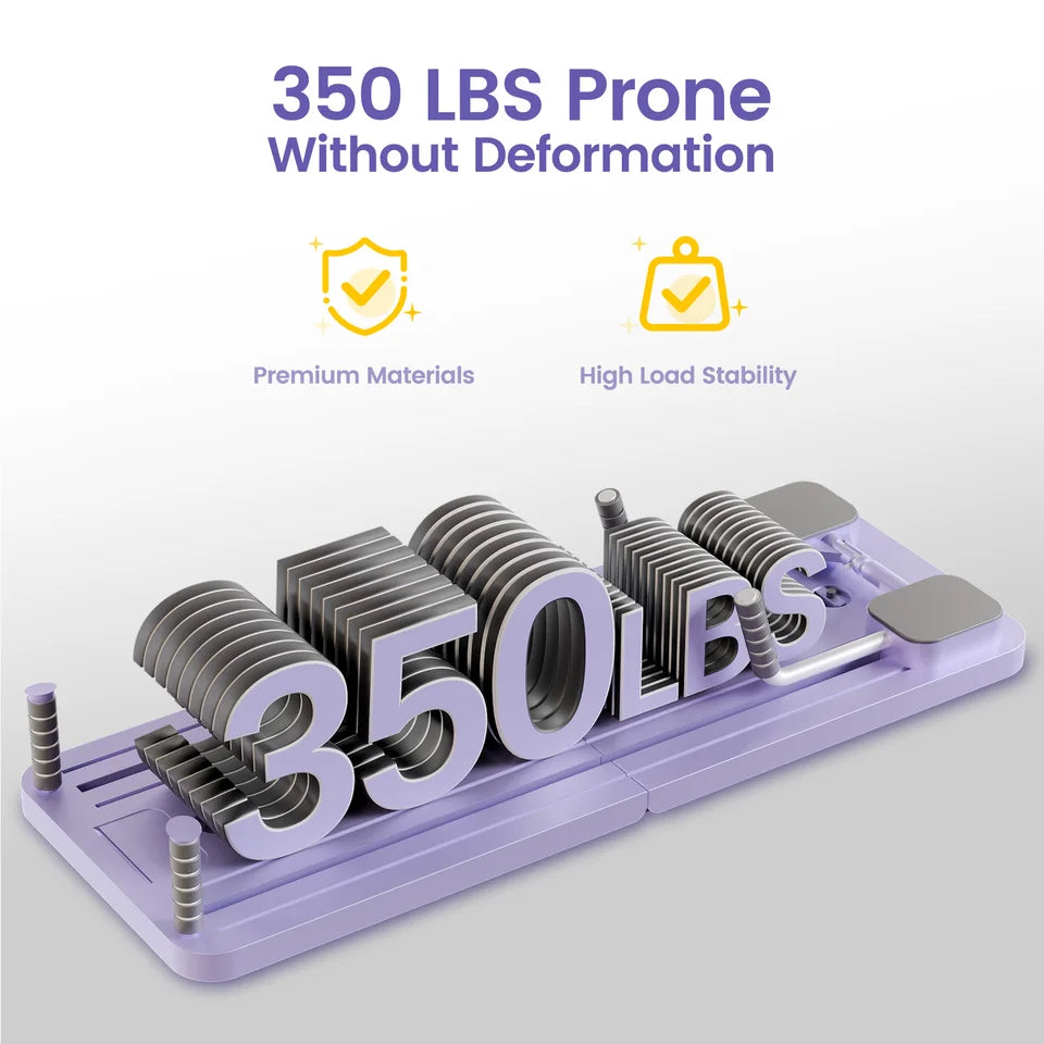 Ab Core Trainer Abdominal Exercise Fitness Board Multifunctional Abs Workout Equipment with Resistance Bands For Home Office